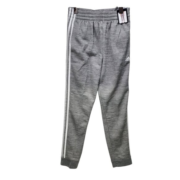NEW‎ Adidas Youth Jogger Gray Heather Size L Regular Fit Comfortable Stylish NWT - Picture 1 of 9